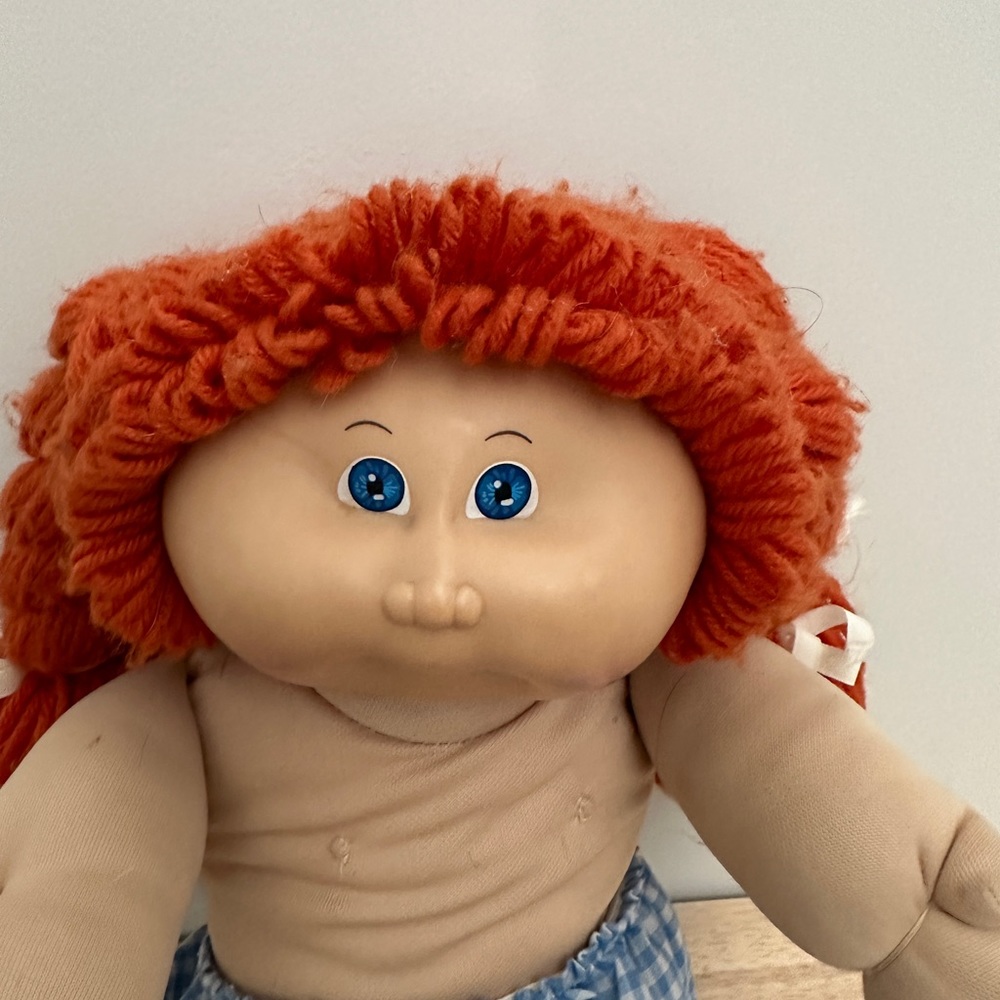 1st edition red hair blue eye cabbage patch